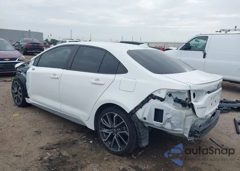 2022 Toyota Corolla Se from USA, damaged, VIN JTDS4MCE7NJ089191